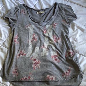 A Hollister t-shirt